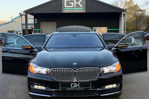 BMW 7 Series 730D EXCLUSIVE - REAR SEAT COMFORT PACKAGE -£6,235 OPTIONS -FULL BMW S/H 21