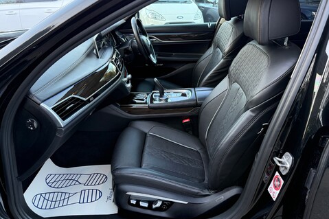 BMW 7 Series 730D EXCLUSIVE - REAR SEAT COMFORT PACKAGE -£6,235 OPTIONS -FULL BMW S/H 13