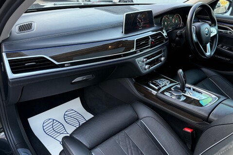 BMW 7 Series 730D EXCLUSIVE - REAR SEAT COMFORT PACKAGE -£6,235 OPTIONS -FULL BMW S/H 29