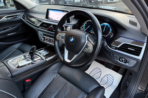 BMW 7 Series 730D EXCLUSIVE - REAR SEAT COMFORT PACKAGE -£6,235 OPTIONS -FULL BMW S/H 18