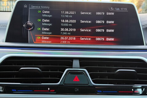 BMW 7 Series 730D EXCLUSIVE - REAR SEAT COMFORT PACKAGE -£6,235 OPTIONS -FULL BMW S/H 66