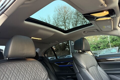 BMW 7 Series 730D EXCLUSIVE - REAR SEAT COMFORT PACKAGE -£6,235 OPTIONS -FULL BMW S/H 78