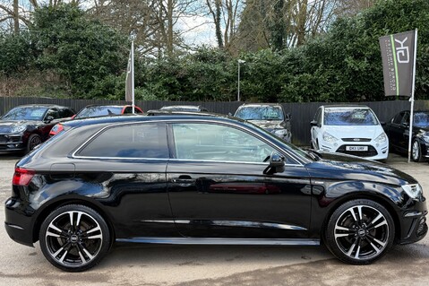 Audi A3 TFSI S LINE NAV S-TRONIC - PANORAMIC SUNROOF -£35 TAX - FULL AUDI S/HISTORY 4