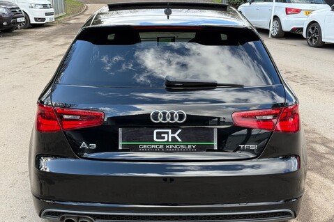 Audi A3 TFSI S LINE NAV S-TRONIC - PANORAMIC SUNROOF -£35 TAX - FULL AUDI S/HISTORY 8