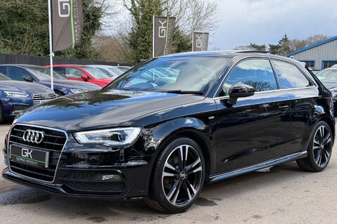 Audi A3 TFSI S LINE NAV S-TRONIC - PANORAMIC SUNROOF -£35 TAX - FULL AUDI S/HISTORY 12