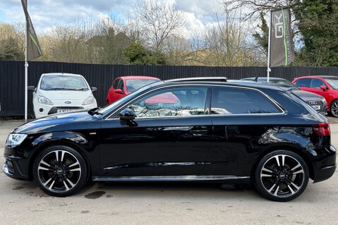Audi A3 TFSI S LINE NAV S-TRONIC - PANORAMIC SUNROOF -£35 TAX - FULL AUDI S/HISTORY 10