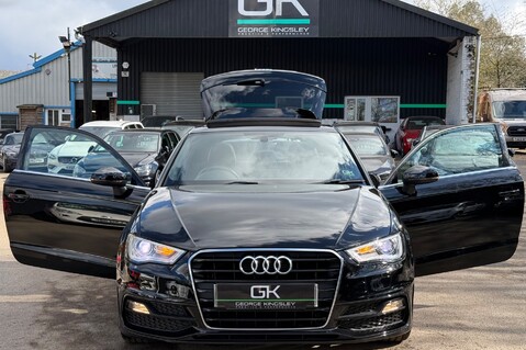 Audi A3 TFSI S LINE NAV S-TRONIC - PANORAMIC SUNROOF -£35 TAX - FULL AUDI S/HISTORY 19