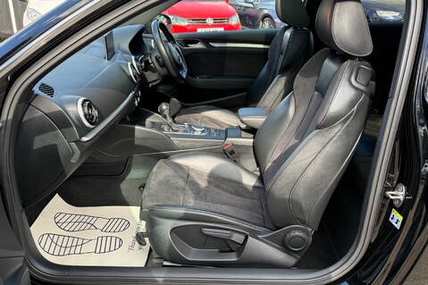 Audi A3 TFSI S LINE NAV S-TRONIC - PANORAMIC SUNROOF -£35 TAX - FULL AUDI S/HISTORY 15