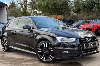 Audi A3 TFSI S LINE NAV S-TRONIC - PANORAMIC SUNROOF -£35 TAX - FULL AUDI S/HISTORY