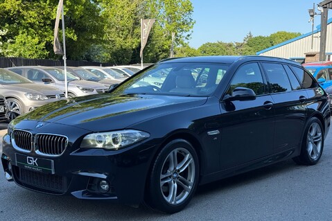 BMW 5 Series 520D M SPORT TOURING - ULEZ COMPLIANT -  2 OWNERS -  SERVICE HISTORY 10