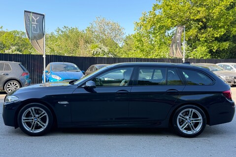 BMW 5 Series 520D M SPORT TOURING - ULEZ COMPLIANT -  2 OWNERS -  SERVICE HISTORY 8