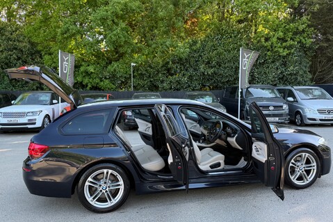 BMW 5 Series 520D M SPORT TOURING - ULEZ COMPLIANT -  2 OWNERS -  SERVICE HISTORY 18