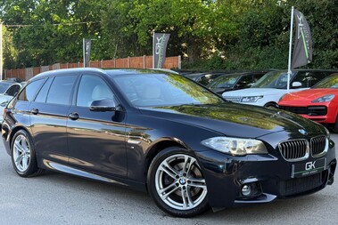 BMW 5 Series 520D M SPORT TOURING - ULEZ COMPLIANT -  2 OWNERS -  SERVICE HISTORY