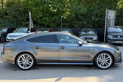 Audi A7 SPORTBACK TDI QUATTRO S LINE 272 BHP - 20 INCH ALLOYS - DAYTONA GREY 4