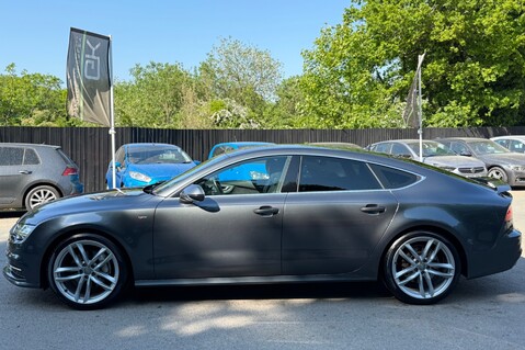 Audi A7 SPORTBACK TDI QUATTRO S LINE 272 BHP - 20 INCH ALLOYS - DAYTONA GREY 8