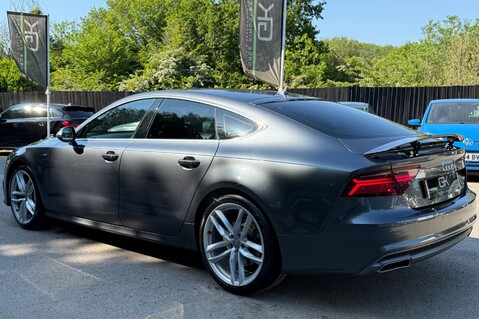 Audi A7 SPORTBACK TDI QUATTRO S LINE 272 BHP - 20 INCH ALLOYS - DAYTONA GREY 2