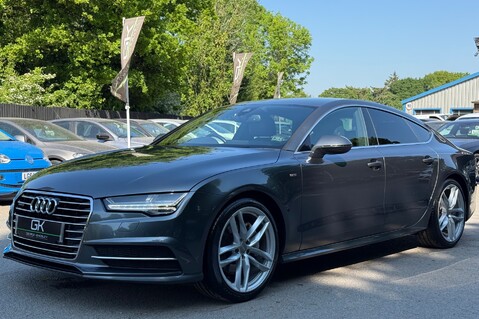 Audi A7 SPORTBACK TDI QUATTRO S LINE 272 BHP - 20 INCH ALLOYS - DAYTONA GREY 10