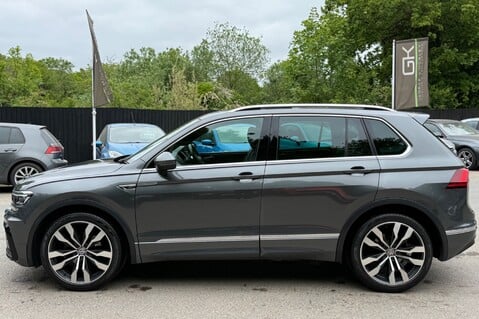 Volkswagen Tiguan R LINE TDI BMT 4MOTION DSG -RARE LEATHER -TOWBAR -10 SERVICES INC CAMBELT 9