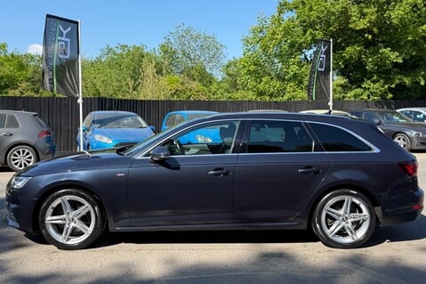 Audi A4 AVANT TFSI S LINE MHEV-TECH PACK -LED HEADLIGHTS -VIRTUAL COCKPIT-APPLE C/P 10