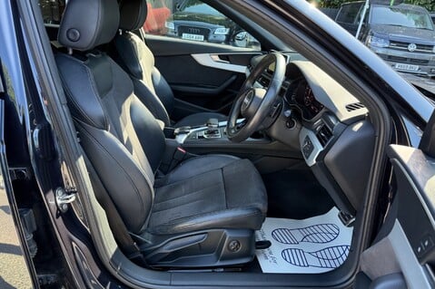 Audi A4 AVANT TFSI S LINE MHEV-TECH PACK -LED HEADLIGHTS -VIRTUAL COCKPIT-APPLE C/P 31