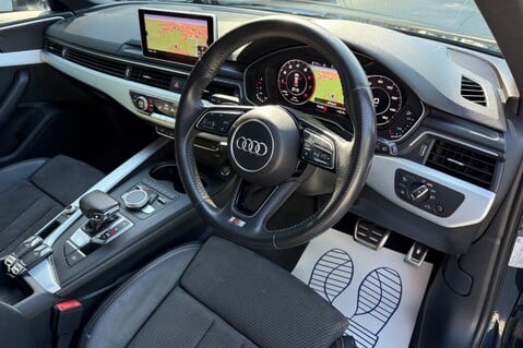 Audi A4 AVANT TFSI S LINE MHEV-TECH PACK -LED HEADLIGHTS -VIRTUAL COCKPIT-APPLE C/P 32