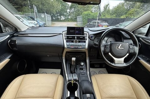 Lexus NX 300H PREMIER - IVORY LEATHER INTERIOR - HUD - 360 CAMERAS 13