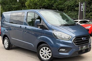 Ford Transit Custom 300 LIMITED L1 H1 AUTOMATIC 6 SEATER CREWVAN -NO VAT -CAMERA -WETBELT DONE