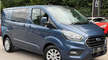 Ford Transit Custom 300 LIMITED L1 H1 AUTOMATIC 6 SEATER CREWVAN -NO VAT -CAMERA -WETBELT DONE