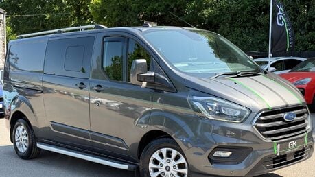 Ford Transit Custom 320 LIMITED DCIV ECOBLUE 6 SEATER CREWVAN -NEW WET BELT -NO VAT - CAMERA