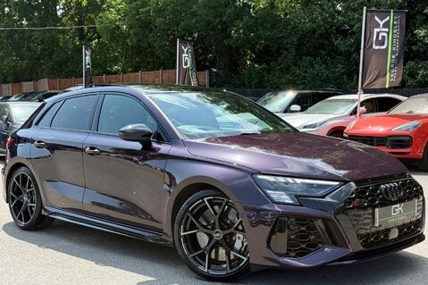 Audi RS3 RS 3 TFSI QUATTRO VORSPRUNG - CERAMIC BRAKES -VAT QUALIFYING -MERLIN PURPLE 1
