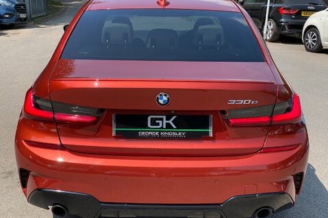 BMW 3 Series 330E M SPORT PHEV -HARMAN KARDON -PLUS PACK -TECH PACK -SUNSET ORANGE 8