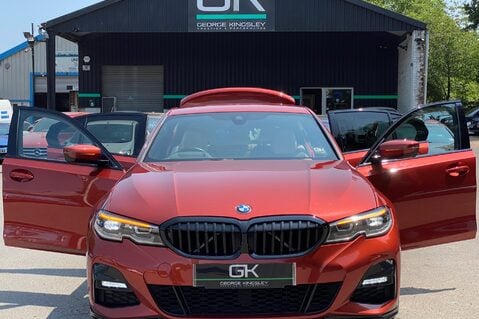 BMW 3 Series 330E M SPORT PHEV -HARMAN KARDON -PLUS PACK -TECH PACK -SUNSET ORANGE 17
