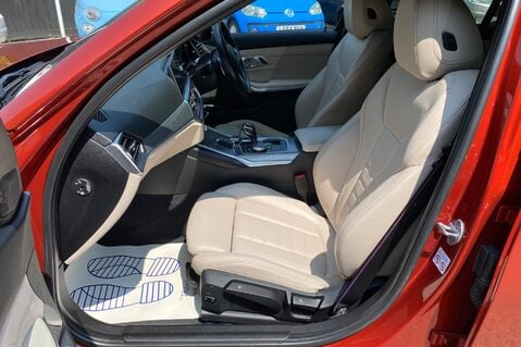 BMW 3 Series 330E M SPORT PHEV -HARMAN KARDON -PLUS PACK -TECH PACK -SUNSET ORANGE 29