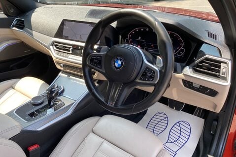 BMW 3 Series 330E M SPORT PHEV -HARMAN KARDON -PLUS PACK -TECH PACK -SUNSET ORANGE 41