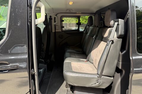 Ford Transit Custom 320 MS-RT AUTOMATIC CREW VAN - NO VAT - 5 SEATER -TAILGATE - RARE - WETBELT 23