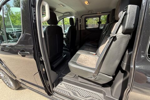 Ford Transit Custom 320 MS-RT AUTOMATIC CREW VAN - NO VAT - 5 SEATER -TAILGATE - RARE - WETBELT 25