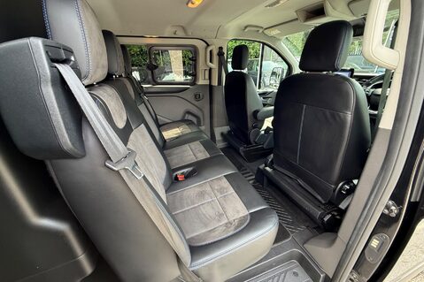 Ford Transit Custom 320 MS-RT AUTOMATIC CREW VAN - NO VAT - 5 SEATER -TAILGATE - RARE - WETBELT 28