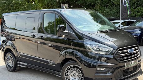Ford Transit Custom 320 MS-RT AUTOMATIC CREW VAN - NO VAT - 5 SEATER -TAILGATE - RARE - WETBELT 