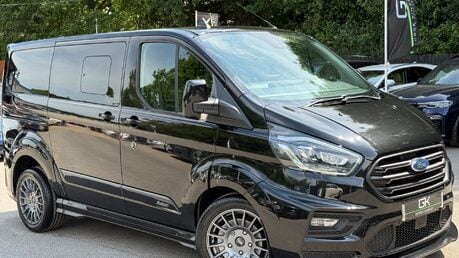 Ford Transit Custom 320 MS-RT AUTOMATIC CREW VAN - NO VAT - 5 SEATER -TAILGATE - RARE - WETBELT