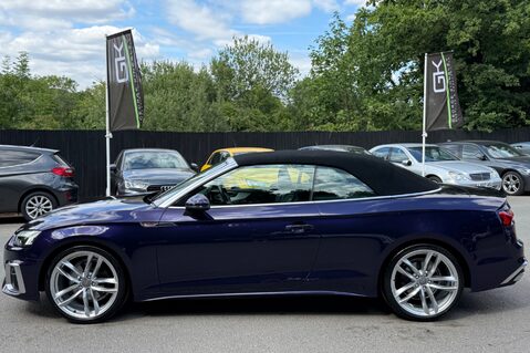 Audi A5 TFSI S LINE MHEV - ONE OWNER - FACTORY EXCLUSIVE PURPLE PAINT FINISH 9
