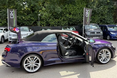 Audi A5 TFSI S LINE MHEV - ONE OWNER - FACTORY EXCLUSIVE PURPLE PAINT FINISH 17