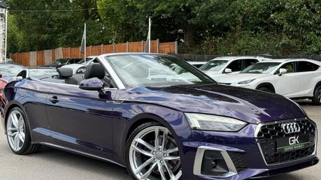 Audi A5 TFSI S LINE MHEV - ONE OWNER - FACTORY EXCLUSIVE PURPLE PAINT FINISH 