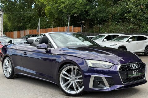 Audi A5 TFSI S LINE MHEV - ONE OWNER - FACTORY EXCLUSIVE PURPLE PAINT FINISH 1