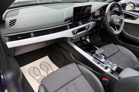 Audi A5 TFSI S LINE MHEV - ONE OWNER - FACTORY EXCLUSIVE PURPLE PAINT FINISH 28