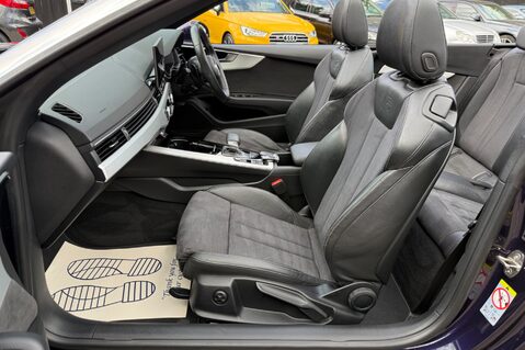 Audi A5 TFSI S LINE MHEV - ONE OWNER - FACTORY EXCLUSIVE PURPLE PAINT FINISH 3