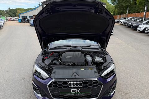Audi A5 TFSI S LINE MHEV - ONE OWNER - FACTORY EXCLUSIVE PURPLE PAINT FINISH 60