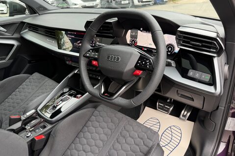 Audi RS3 RS 3 TFSI QUATTRO CARBON VORSPRUNG - CERAMIC BRAKES -BUCKET SEATS -MERLIN 17