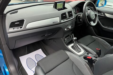 Audi Q3 TDI QUATTRO S LINE S-TRONIC- DEMO +1 OWNER -£5K EXTRAS -CAMERA -CRUISE - 25