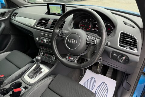 Audi Q3 TDI QUATTRO S LINE S-TRONIC- DEMO +1 OWNER -£5K EXTRAS -CAMERA -CRUISE - 15