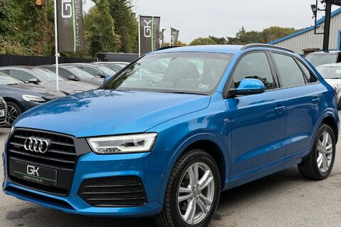 Audi Q3 TDI QUATTRO S LINE S-TRONIC- DEMO +1 OWNER -£5K EXTRAS -CAMERA -CRUISE - 12